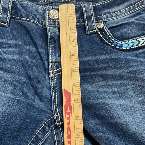 Miss Me Signature Boot Jeans Size 27 - Picture 9 of 13